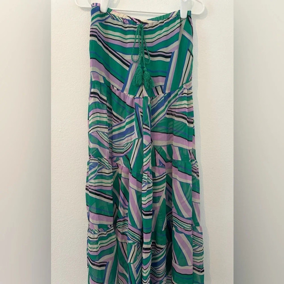 Flying Tomato Sheer Funky Retro Printed Wide Leg Palazzo Pants Size Small - Picture 2 of 11